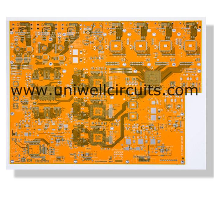 Gelbe Lötmaske PCB